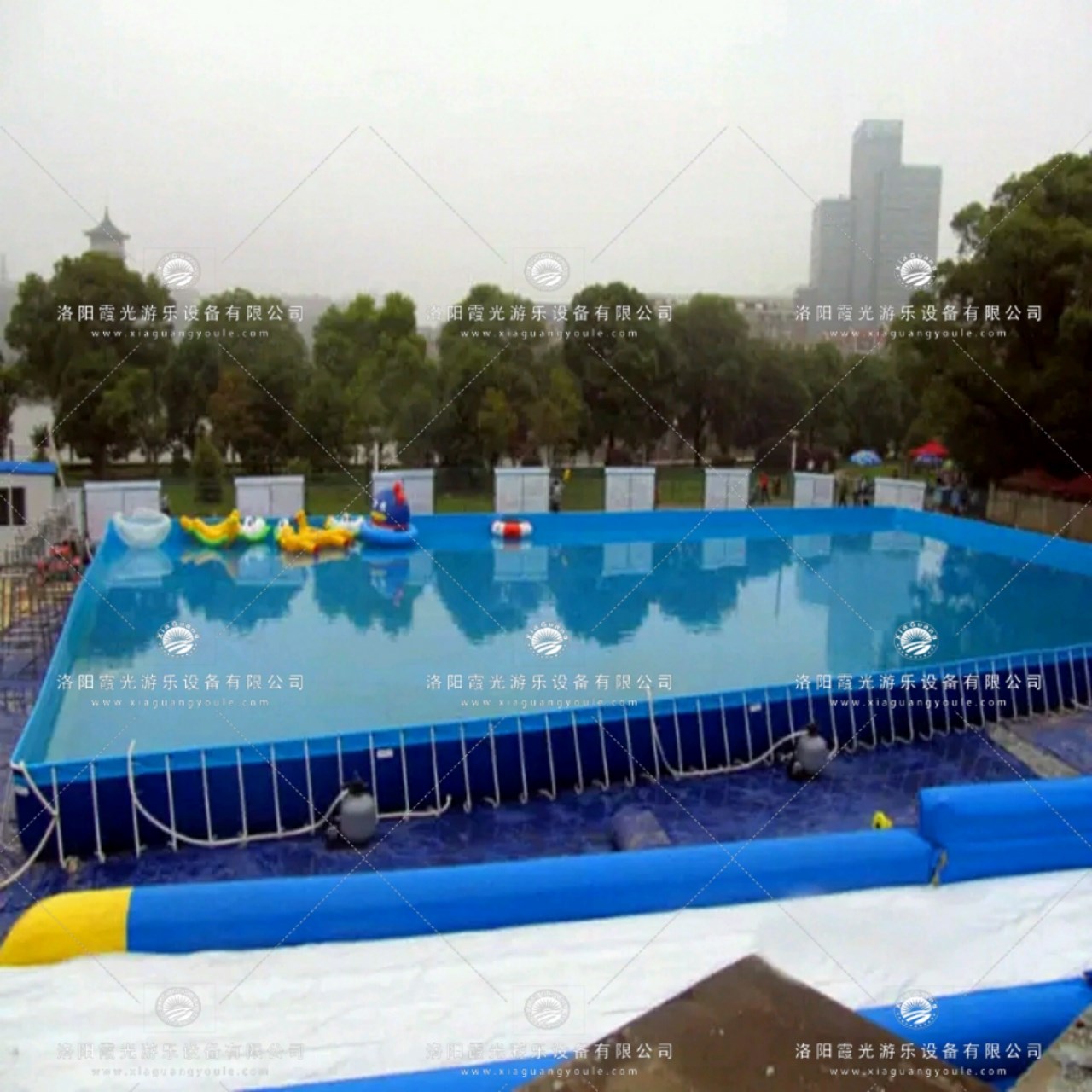 漳浦室外支架游泳池